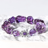 Nature Amethyst Luxury Bracelet for Women