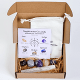 Zodiac Healing and Crystal Stone Gift Set