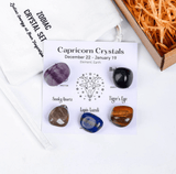 Zodiac Healing and Crystal Stone Gift Set