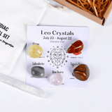 Zodiac Healing and Crystal Stone Gift Set