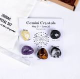 Zodiac Healing and Crystal Stone Gift Set