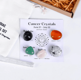 Zodiac Healing and Crystal Stone Gift Set