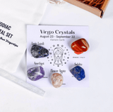 Zodiac Healing and Crystal Stone Gift Set